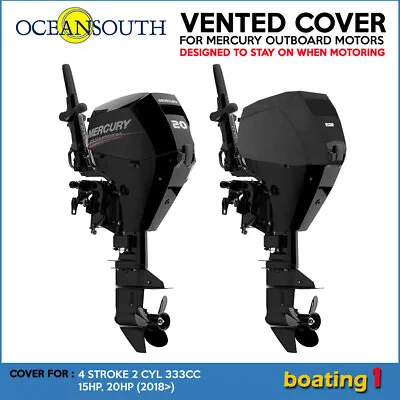 $89.47 • Buy Mercury Outboard Motor Engine Vented Cover 4 STR 2 CYL 333CC 15HP, 20HP (2018>)